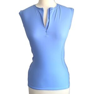 ATHLETA Women's Pacifica II Tank Top Light Blue NWT in women’s size Extra small